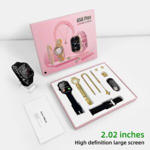 ladies smartwatch set a58 plus