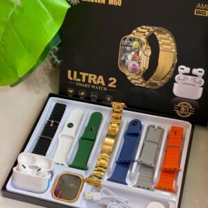 crown m60 smart watch with earbuds