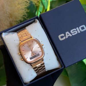 CASIO SQUARE DUAL TIME