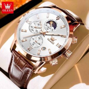 OLEVS 9812 Gents Chronograph Watch